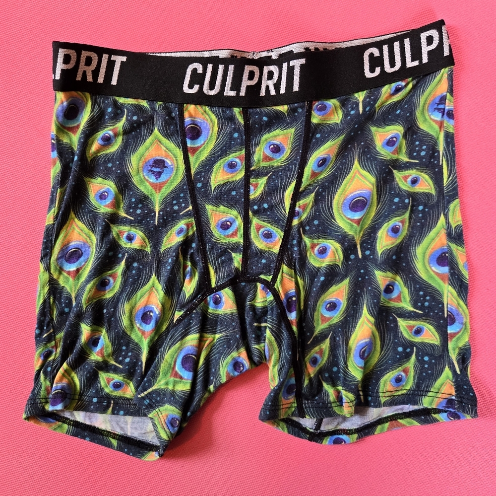 Culprit Vibrant Peacock Ladyboxers Size M